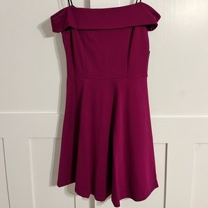 Lulus Off-the-Shoulder Formal Dress - size M